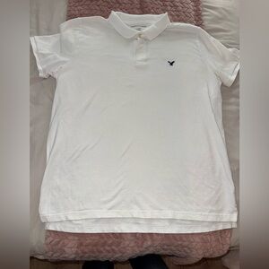 Mens American Eagle Polo Collared Shirt